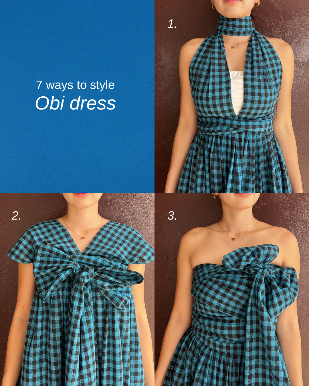 Obi dress - Sunset