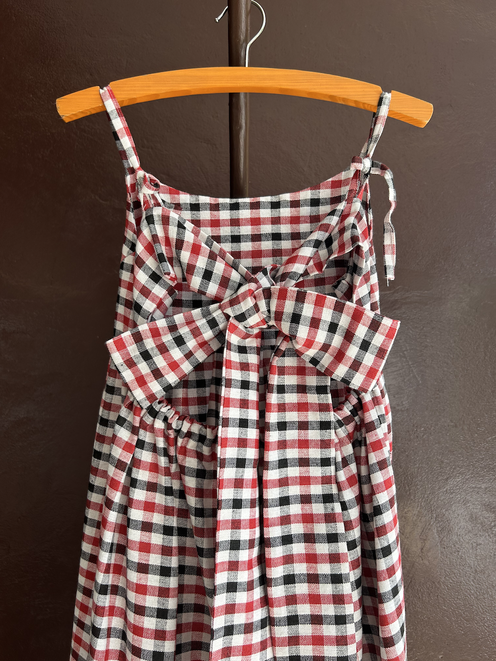 オープンバックリボンドレス / Size 2