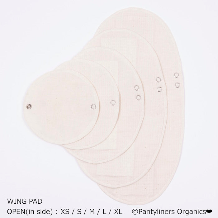 With wings
