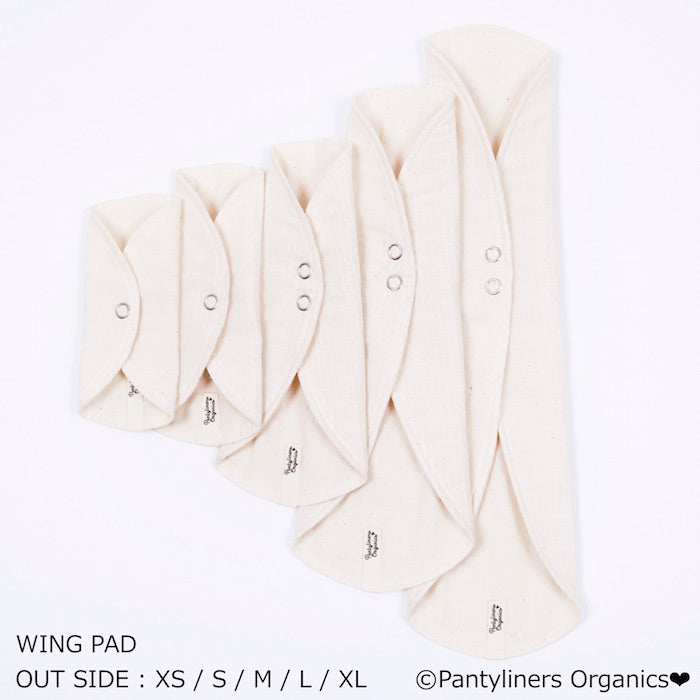 With wings