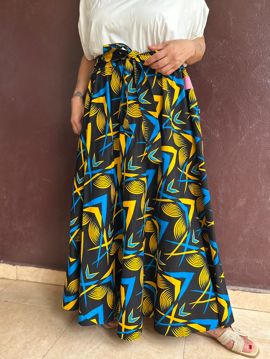 リボンサーキュラススカート（ワックス）