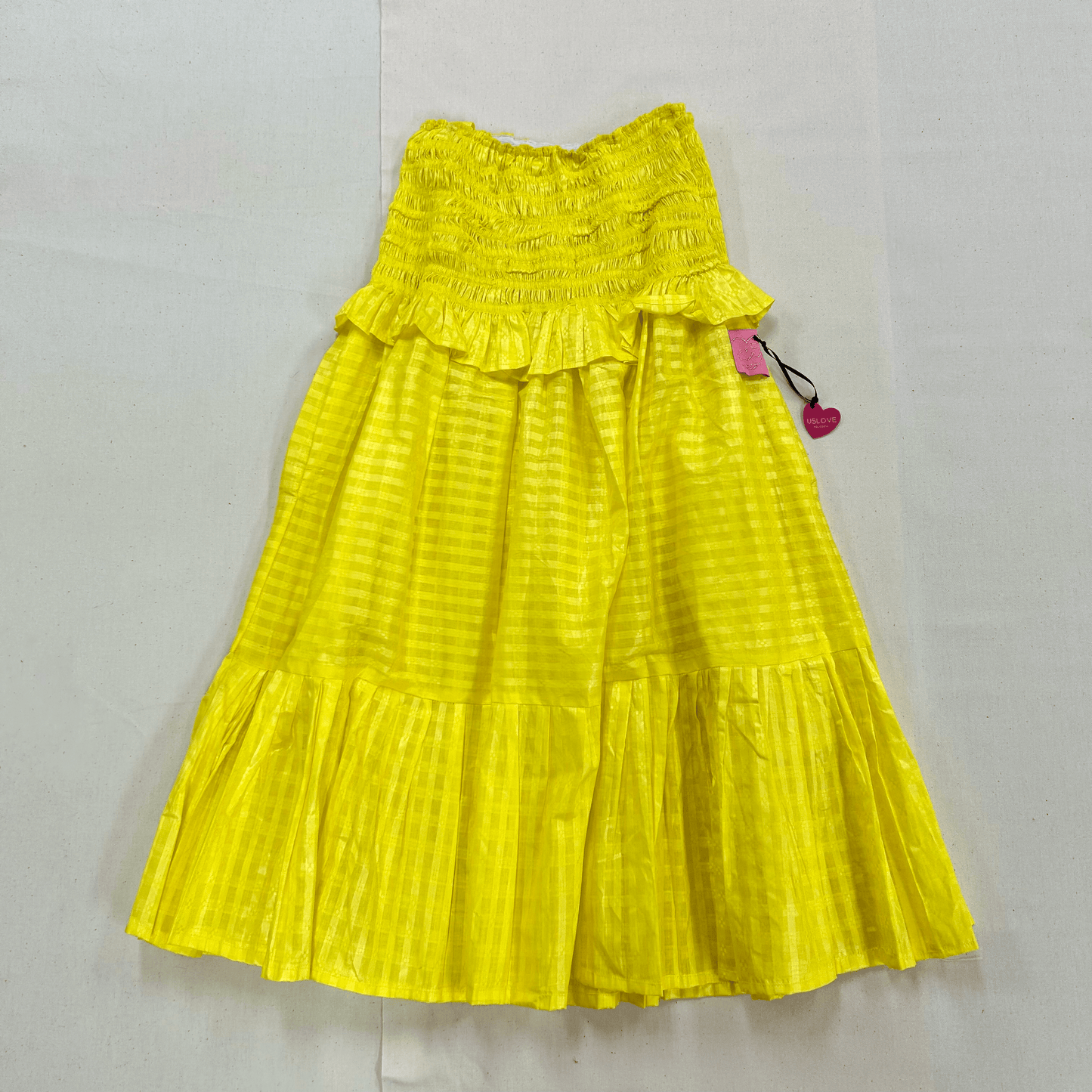2-in-1 ドレススカート - Yellow