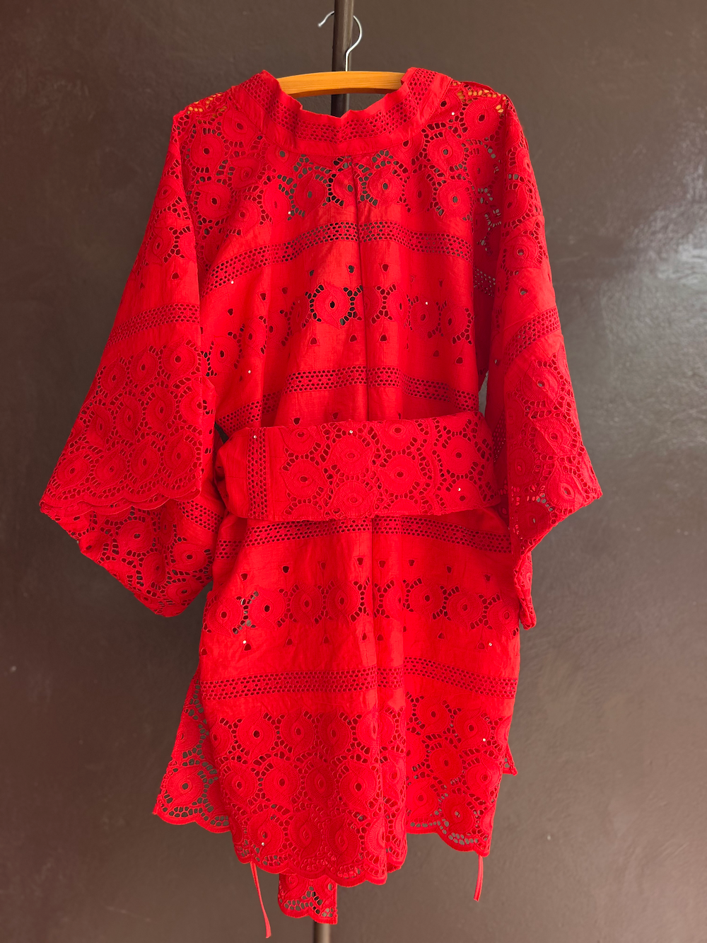 YUKATA BRODER / RED