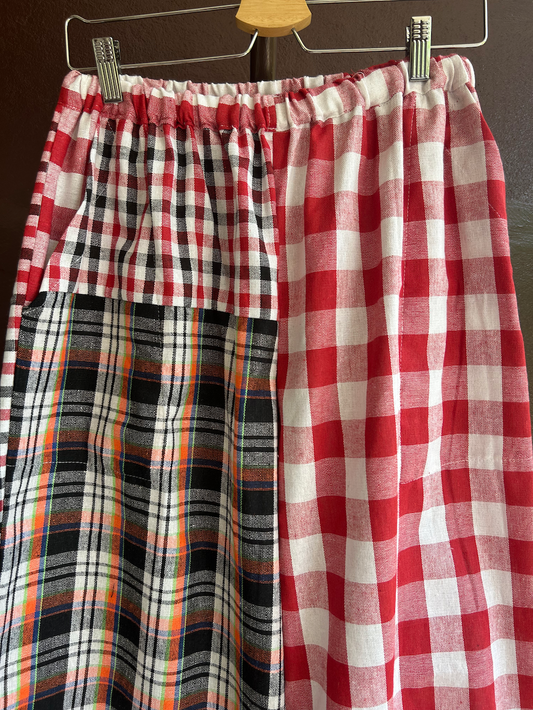 パッチワークパンツ / XLサイズ
